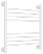 Водяной полотенцесушитель Сунержа Богема+ прямая 500х500 матовый белый