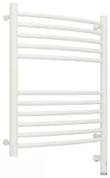 Полотенцесушитель электрический Сунержа Богема 3.0 выгнутая 600х500  МЭМ правый Матовый белый