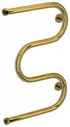 Водяной полотенцесушитель Сунержа М-образный+ 600х400 Н. Г. 1 золото