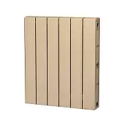Радиатор биметаллический Rifar Supremo 500 Айвори / RAL 1013 / 4 секции