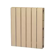 Радиатор биметаллический Rifar Supremo 500 Айвори / RAL 1013 / 4 секции