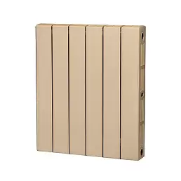 Радиатор биметаллический Rifar Supremo 500 Айвори / RAL 1013 / 4 секции