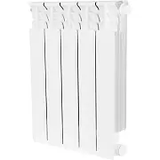 Радиатор биметаллический Stout Space 500 / 5 секций / нижнее правое подключение