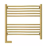 Электрический полотенцесушитель Сунержа ФЛЮИД 2.0 600х600 / МЭМ левый / матовое золото