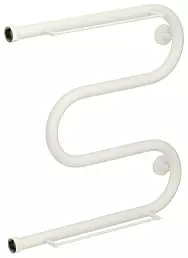 Водяной полотенцесушитель Сунержа М-образный+ 2П 500х500 Н. Г. 1 матовый белый