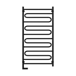 Электрический полотенцесушитель Сунержа ЭЛЕГИЯ 2.0 1200х600 / МЭМ левый / матовый черный
