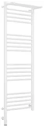 Полотенцесушитель электрический Сунержа Богема с полкой 3.0 1200х400 / МЭМ левый Белый