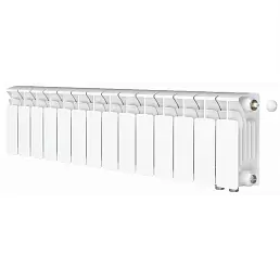 Радиатор биметалл Rifar Base Ventil 200 / 14 секций, нижнее правое подключение