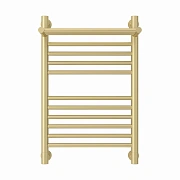 Водяной полотенцесушитель Сунержа Богема с полкой + 600х400 матовая шампань