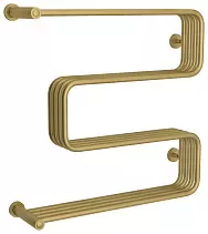 Водяной полотенцесушитель Сунержа Фабула М 600х600 матовое золото