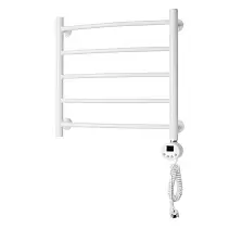 Электрический полотенцесушитель Domoterm с тэном белый Калипсо П5 500x500 БЕЛ ER