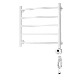 Электрический полотенцесушитель Domoterm с тэном белый Калипсо П5 500x500 БЕЛ ER