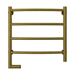 Электрический полотенцесушитель Сунержа ГАЛАНТ 2.0 500х500 / МЭМ левый / состаренная БРОНЗА