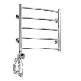 Электрический полотенцесушитель Domoterm с тэном Калипсо П5 500x500 EL, хром