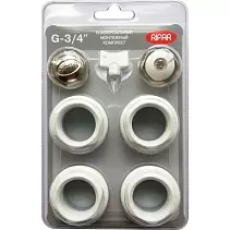 Монтажный комплект для радиатора Rifar 3/4" белый