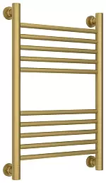 Водяной полотенцесушитель Сунержа Богема+ прямая 600х400 матовое золото