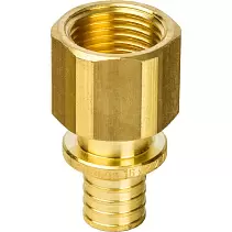 Переходник Stout с внутренней резьбой 16xG 3/4" для труб из сшитого полиэтилена 