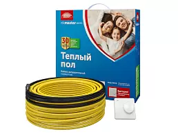Кабель нагревательный "Национальный комфорт" БНК 9,0 м/75 Вт Мастер с терморегулятором