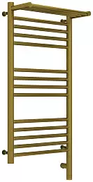 Полотенцесушитель электрический Сунержа Богема с полкой 3.0 800х400 / МЭМ правый Состаренная бронза