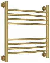 Водяной полотенцесушитель Сунержа Богема+ выгнутая 500х500 матовое золото