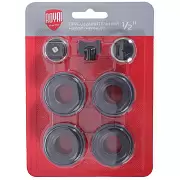 Монтажный комплект для радиатора Royal Thermo 1/2" черный