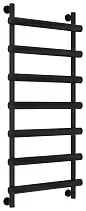 Водяной полотенцесушитель Сунержа Атлант 1200х500 матовый черный