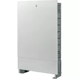 Шкаф STOUT распределительный встраиваемый 1-3 выхода (ШРВ-0) 670х125х404 с накладной дверцей