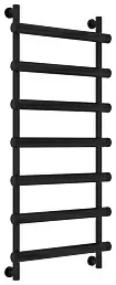 Водяной полотенцесушитель Сунержа Атлант 1200х500 матовый черный