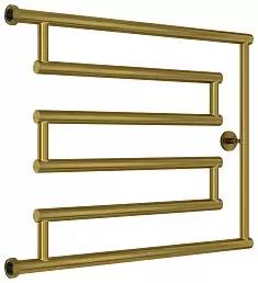 Водяной полотенцесушитель Сунержа High-Tech model L+ 500х650 состаренная латунь