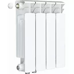 Радиатор биметалл Rifar Base Ventil 350 / 4 секции, нижнее левое подключение