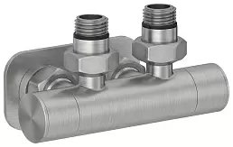 Вентиль 2х1/2" Сунержа угловой скрытый-скрытый EU50 (Сатин)