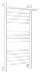 Водяной полотенцесушитель Сунержа Богема с полкой + 800х400 белый 