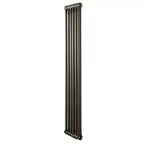 Стальной трубчатый радиатор IRSAP TESI 21800 6 секций Прозрачный лак боковое подключение 3/4"