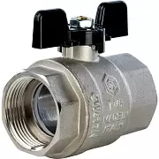 Кран шаровой Stout полнопроходной, ВР/ВР, ручка бабочка 1 1/4"