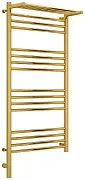 Полотенцесушитель электрический Сунержа Богема с полкой 3.0 1000х500 / МЭМ левый Золото