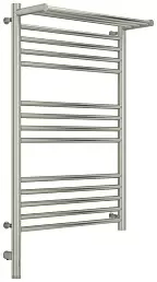 Полотенцесушитель электрический Сунержа Богема с полкой 3.0 800х500 / МЭМ левый Сатин