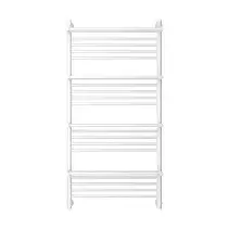 Водяной полотенцесушитель Сунержа Богема 4 полки + 1200х600 белый