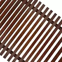 Рулонная решетка Techno темное дерево РРД 300-900/TD