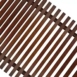 Рулонная решетка Techno темное дерево РРД 300-900/TD