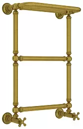 Водяной полотенцесушитель Сунержа Ренессанс 1386 660х400 состаренная латунь