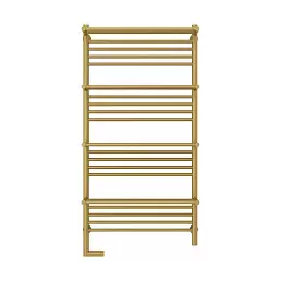 Электрический полотенцесушитель Сунержа БОГЕМА 2.0 4П 1200х600 / МЭМ левый / матовое золото