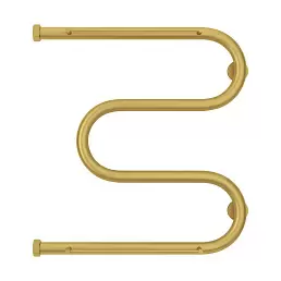 Водяной полотенцесушитель Сунержа М-образный 2П 500х500 Н. Г. 1 матовое золото