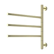 Электрический полотенцесушитель Сунержа Триада 540х585 35,8 Вт шампань