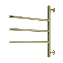 Электрический полотенцесушитель Сунержа Триада 540х585 35,8 Вт шампань