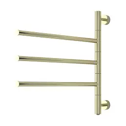 Электрический полотенцесушитель Сунержа Триада 540х585 35,8 Вт шампань