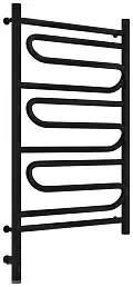 Полотенцесушитель электрический Сунержа Элегия 3.0 800х500 МЭМ левый Матовый чёрный