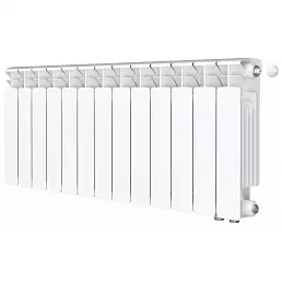 Радиатор биметалл Rifar Base Ventil 350 / 13 секций, нижнее правое подключение
