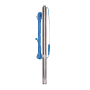 Насос скважинный Aquario ASP1E-27-75 (встроенный конденсатор, кабель 15м)