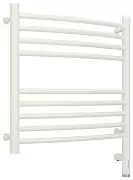 Полотенцесушитель электрический Сунержа Богема 3.0 выгнутая 500х500  МЭМ правый Матовый белый