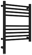 Полотенцесушитель электрический Сунержа Богема 3.0 прямая 500х400  МЭМ левый Матовый чёрный